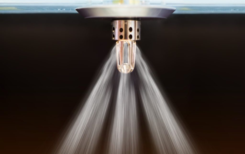 working sprinkler system